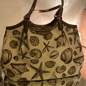 Coach Beach themed bag